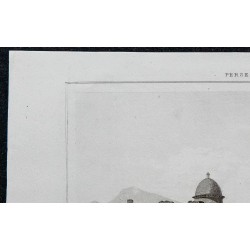 1841 - Vue extérieure du mausolée à Soltaniyeh 