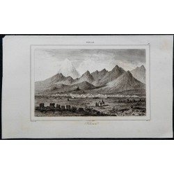 1841 - Vue de Téhéran 