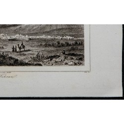 1841 - Vue de Téhéran 