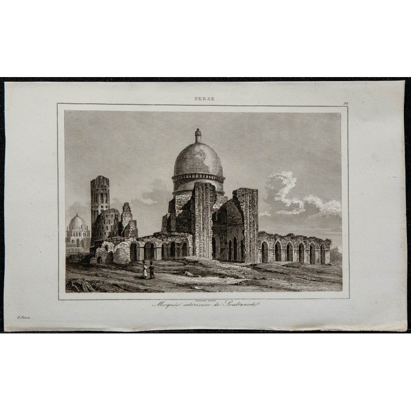 1841 - Mosquée extérieure de Soltaniyeh 