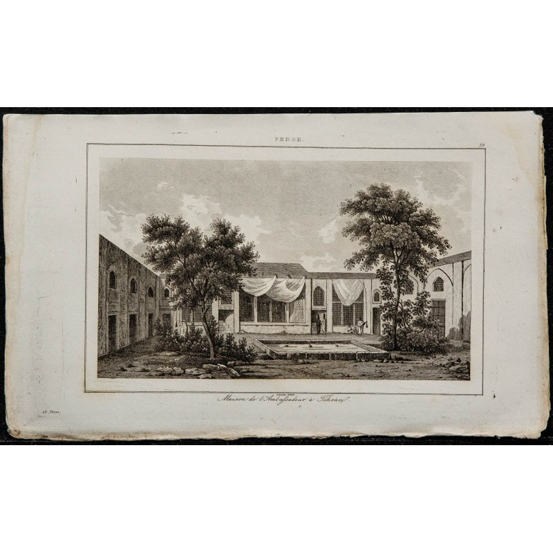 1841 - Maison de l'Ambassadeur à Téhéran 