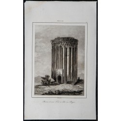 1841 - Tour funéraire du seldjoukide Toghrul-Beg à Ray 