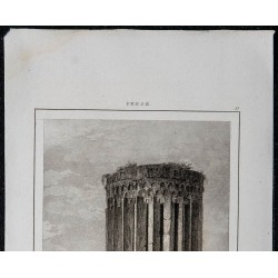 1841 - Tour funéraire du seldjoukide Toghrul-Beg à Ray 