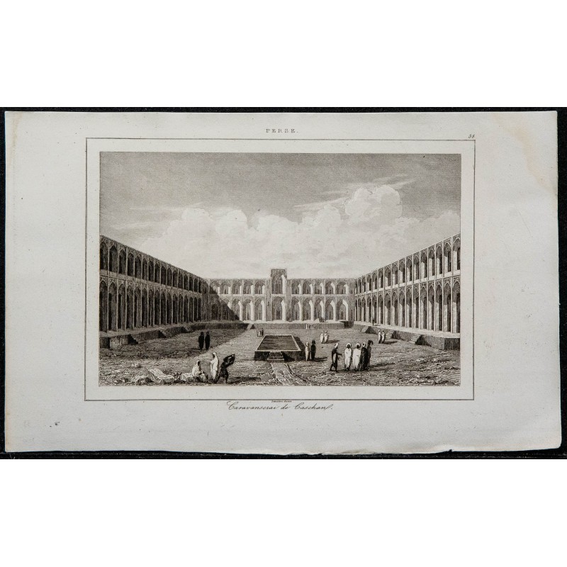 1841 - Caravanserail de Kachan 