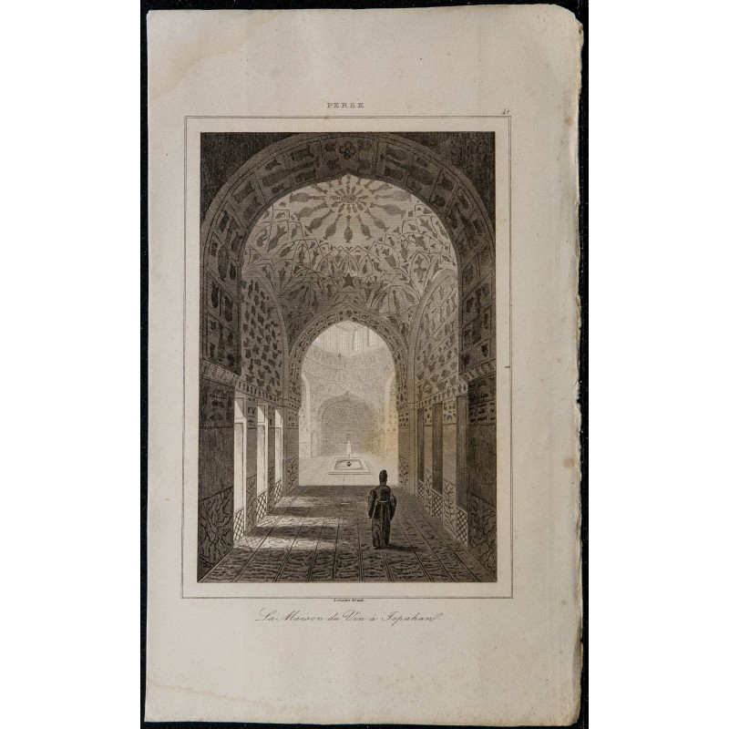 1841 - Maison du Vin à Ispahan 