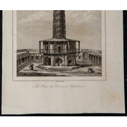 1841 - Tour des Cornes à Ispahan 