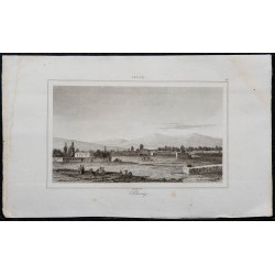 1841 - Vue de la ville de Chiraz ou Shiraz 