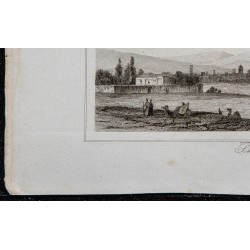 1841 - Vue de la ville de Chiraz ou Shiraz 
