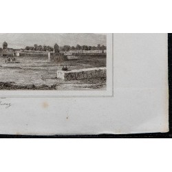 1841 - Vue de la ville de Chiraz ou Shiraz 