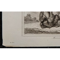 1841 - Musiciens à Bouschir  (Bouchehr) 