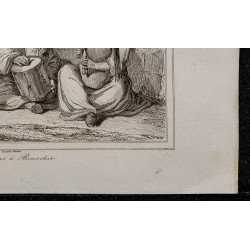 1841 - Musiciens à Bouschir  (Bouchehr) 