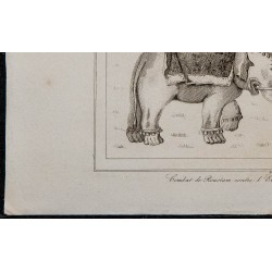 1841 - Combat de Rostam contre l'Éléphant blanc 