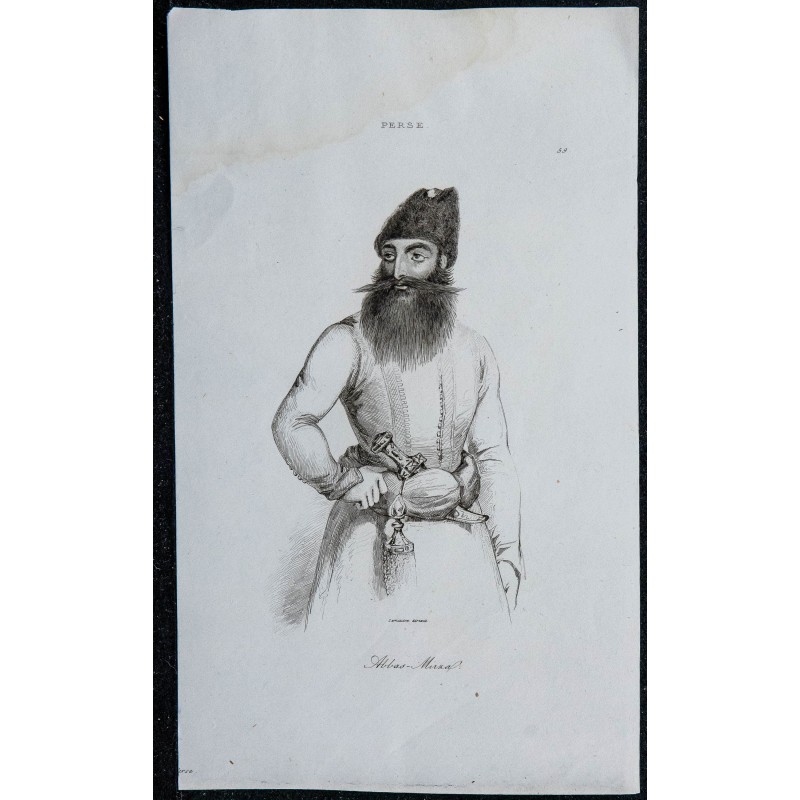 1841 - Portrait d'Abbas-Mirza 