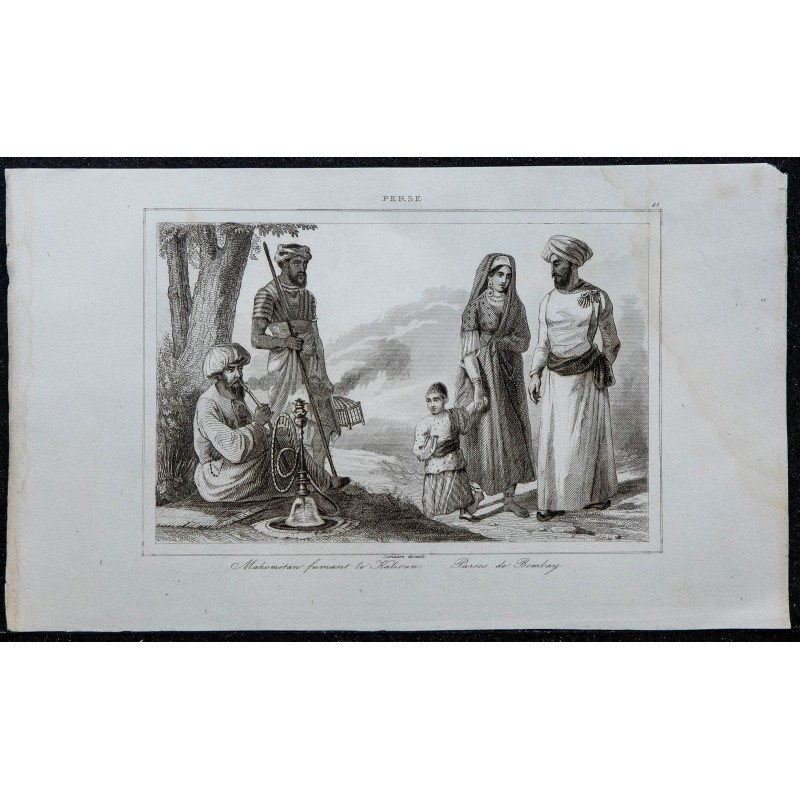 1841 - Pipe à eau et Parses 