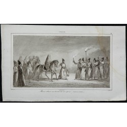 1841 - Mariée allant au-devant de son époux 