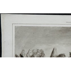1841 - Mariée allant au-devant de son époux 