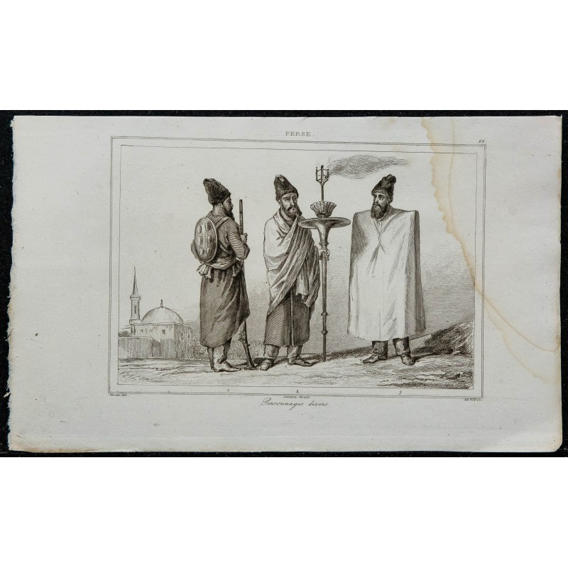 1841 - Personnages perses divers 
