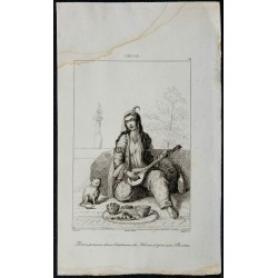 1841 - Dame persane dans un harem 