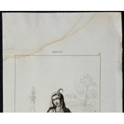 1841 - Dame persane dans un harem 