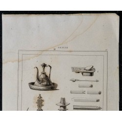 1841 - Ustensiles et instruments persans 