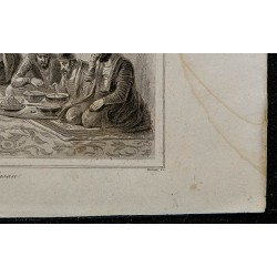 1841 - Repas traditionnel perse 