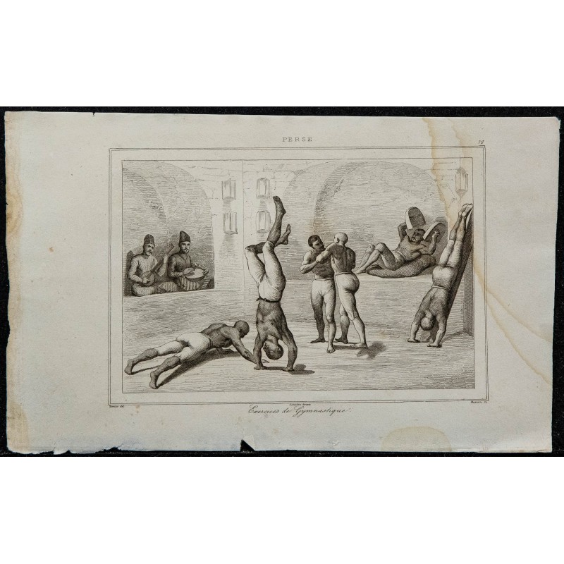 1841 - Exercices de gymnastique 