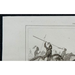 1841 - Exercice équestre persan 