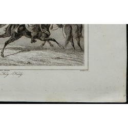 1841 - Exercice équestre persan 
