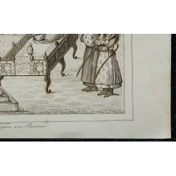 1841 - Roi de Perse sur son trône 