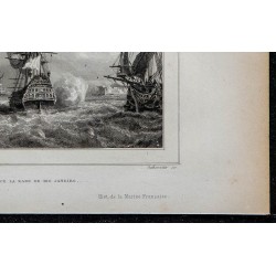 1837 - Duguay-Trouin force la rade de Rio Janeiro 