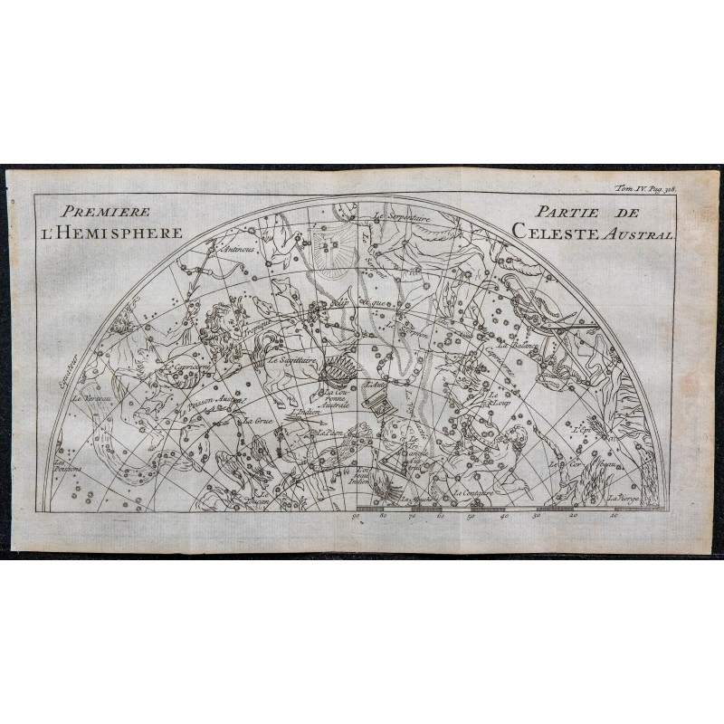 1743 - Carte Céleste Australe 