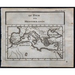 1743 - Carte de la Méditerranée 