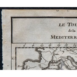 1743 - Carte de la Méditerranée 