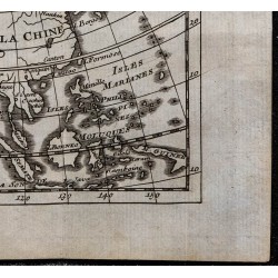 1743 - Carte du commerce des Européens en Asie 