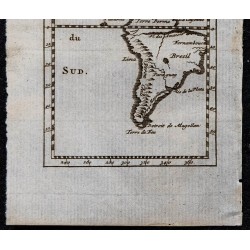 1743 - Carte des Colonies Européennes en Amérique 