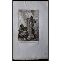 1822 - Esclaves au moment d'être vendus 