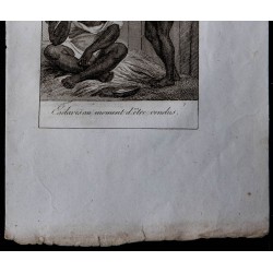 1822 - Esclaves au moment d'être vendus 