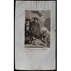 1822 - Muletier passant les Cordillières 