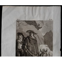 1822 - Muletier passant les Cordillières 