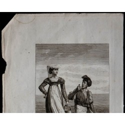 1822 - Habitants de l'Ile de Capri 
