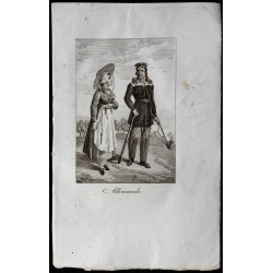 1822 - Costumes Allemands 