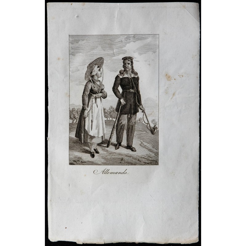 1822 - Costumes Allemands 