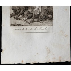 1822 - Femme de la ville de Manahi 