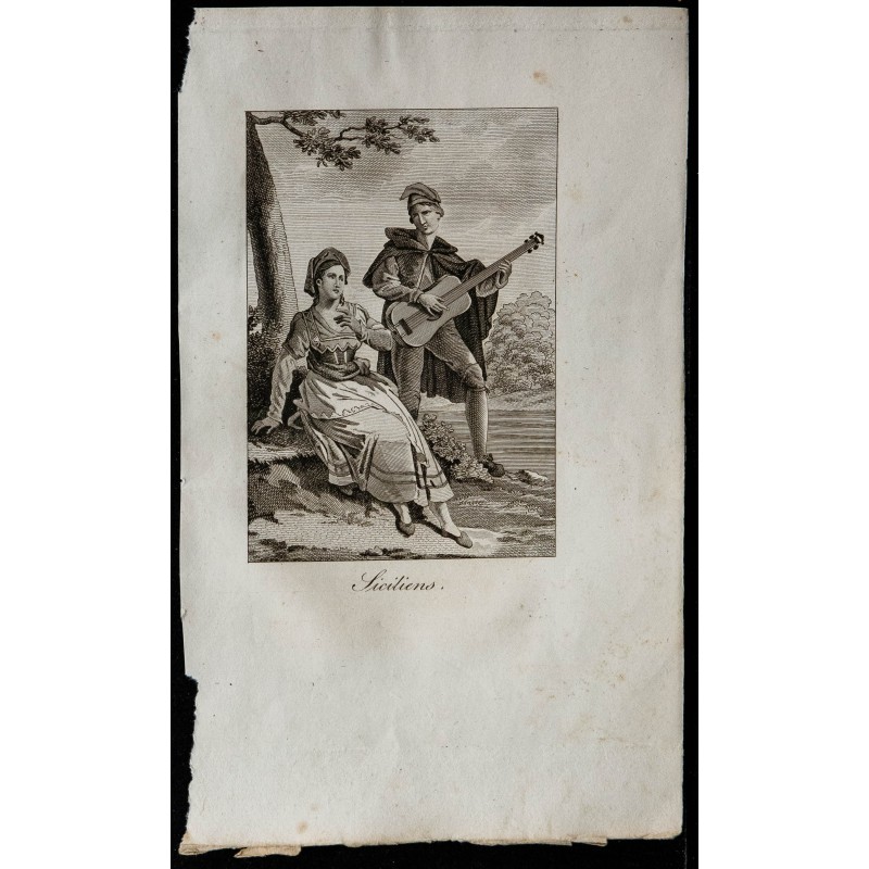 1822 - Costumes Siciliens 