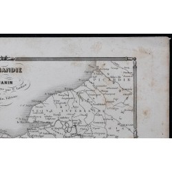1844 - Carte de la Normandie 