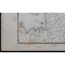 1844 - Carte de la Normandie 