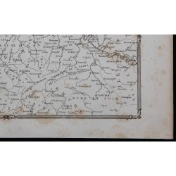 1844 - Carte de la Normandie 