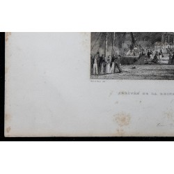 1844 - Arrivée de la Reine d'Angleterre au Tréport 