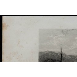 1844 - Vue de Caudebec-en-Caux 