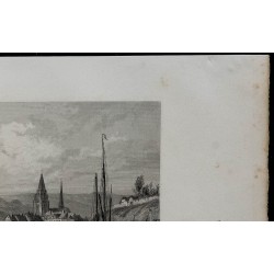 1844 - Vue de Caudebec-en-Caux 